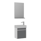 yedisu 45 cm banyo dolabı takımı