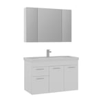 Enez 100 cm Banyo Dolabı Takımı