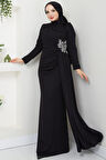 Gözde Tesettür Abiye Siyah