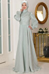 Bahar Tesettür Abiye Mint