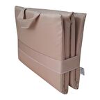 MİRZADE PLAJ MİNDERİ ÇANTA KATLANIR SU GEÇİRMEZ-AÇIK BEJ