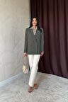 Haki Blazer Ceket