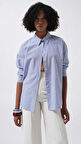 Çizgili Basic Gömlek
