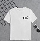 Erkek Çocuk Baskılı T-Shirt - Beyaz