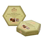 Altıgen Kutuda Çifte Kavrulmuş Fıstıklı Lokum