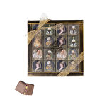 Kutulu Osmanlı Serisi Çikolata Kaplı Narlı Fıstıklı Lokum