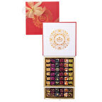 Kırmızı İki Katlı Kutu El Yapımı Spesiyal Lokum - 72 Adet