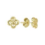 14 Ayar Çiçek Altın Küpe 1,07 gr