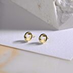 14 Ayar Kalp Altın Küpe 1,10 gr