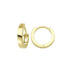 14 Ayar Sade Halka Altın Küpe 2,13 gr