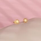 14 Ayar Altın Çiçek Küpe 1,14 gr