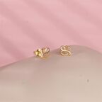 14 Ayar Altın Küpe 1,01 gr