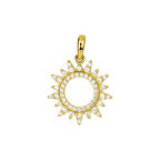 14 Ayar Altın Güneş Kolye Ucu 1,25 gr