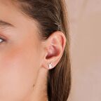 14 Ayar Altın Tavşan Küpe 1,01 gr