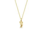 14 Ayar Altın Bebek Ayak İzi Kolye 1,79 gr
