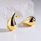 14 Ayar İtalyan Damla Altın Küpe 6,60 gr