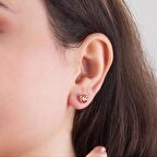 14 Ayar 7 mm Altın Top Küpe 2,10 gr