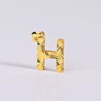 14 Ayar Altın H Harfi Kolye Ucu 0.64 gr