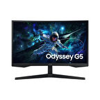 Samsung Odyssey G5 G55C 27" 1 ms 2K 165 Hz LS27CG552EUXUF | Yenilenmiş Ürün