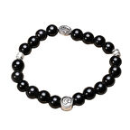 Siyah Ceyt Taşı Bileklik