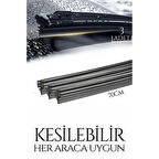ModaCar Kesilebilir 70 cm Silecek Lastiği 3 lü set