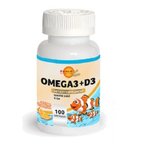 Omega 3 D3 100 Softgels
