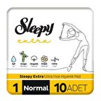 Sleepy Extra Hijyenik Ped Normal 10'lu
