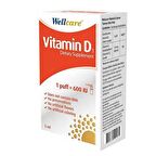 Wellcare Vitamin D3 600 IU 5 ml