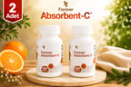 Forever Absorbent-C C Vitamini İçeren Takviye Edici Gıda 2 x 100 Tablet