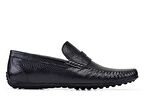 Siyah Yazlık Loafer Erkek Ayakkabı -22929-