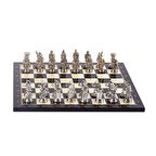 Orta Boy Metal  Osmanlı Bizans Satranç Takımı Parl