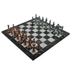 Gifthome Metal Satranç Takımı/Seti,Büyük,Pegasus, 