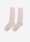 Organik Dizaltı Bebek Çorap Pembe