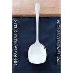 Modacar  Kare Servis Kaşığı 304 Paslanmaz Profesyonel