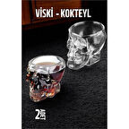 ModaCar Kurukafa Viski ve Kokteyl Cam 2 ADET