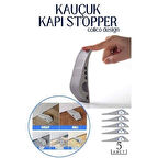 ModaCar Kauçuk Kapı Stopperi Colico Design 5 Adet