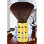 ModaCar Samur Kıl Ense Fırçası Gold Effect Absolute Professional