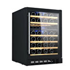 Berfmann Tezgah Altı Çift Bölmeli Şarap Dolabı (46 Şişelik)