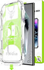 İ-STONE MAGIC GLASS IPHONE 12 PRO MAX UYUMLU FULL PLATİNUM OTOMATİK APARATLI KIRILMAZ CAM/EKRAN KORUYUCU