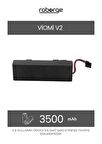 Viomi V2 Robot Süpürge Uyumlu Batarya 3500 mAh - Muadil Ürün