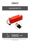 Xiaomi Vacuum Cleaner 1S (SDJQR03RR) Robot Süpürge Uyumlu Batarya 5800 mAh - Muadil Ürün