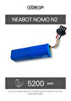 Neabot Nomo N2 Robot Süpürge Uyumlu Batarya 5200 mAh - Muadil Ürün