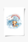 Flying Bear | Çocuk Odası Tablo