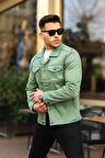 Mint Renk Kot Ceket