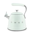 50's Style Pastel Yeşil Set Üstü Düdüklü Kettle 2.3 Lt