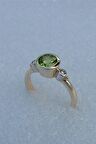 PERİDOT YEŞİM  DOĞAL TAŞ YÜZÜK - AK465