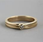 BRUNO PIRLANTA TEKTAŞ ALYANS SET -AK1126