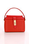 Despina Kırmızı Kadın El Çantası