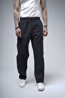 Baggy Kalıp Önü Çıma Detaylı Erkek Gabardin Pantolon