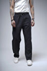 Baggy Kalıp Önü Çıma Detaylı Erkek Gabardin Pantolon